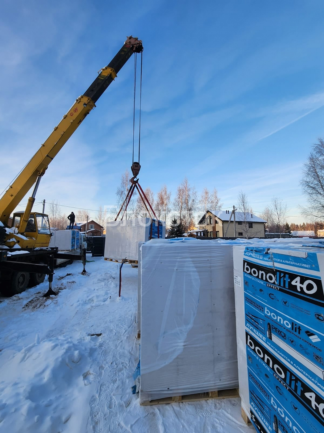 Газосиликатные U-блоки (П-блоки) Бонолит Малоярославец 500х250х500, D500